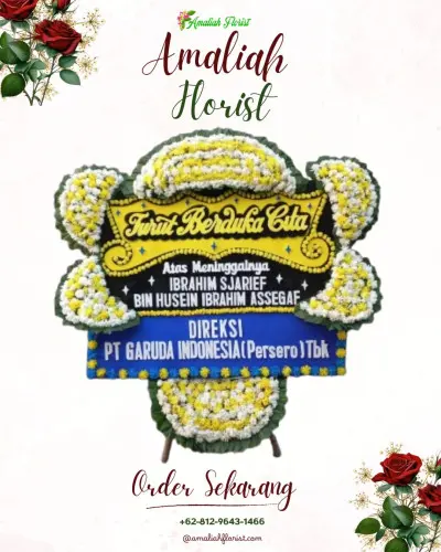 Papan Bunga Duka di Hargorejo